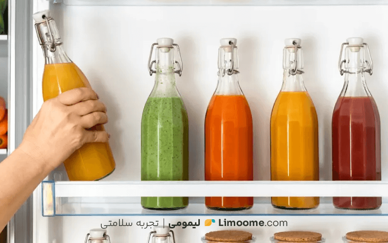 آب سبزیجات برای چربی سوزی