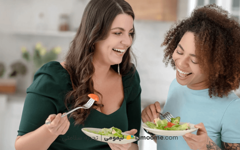 تفاوت برنامه غذایی زنان