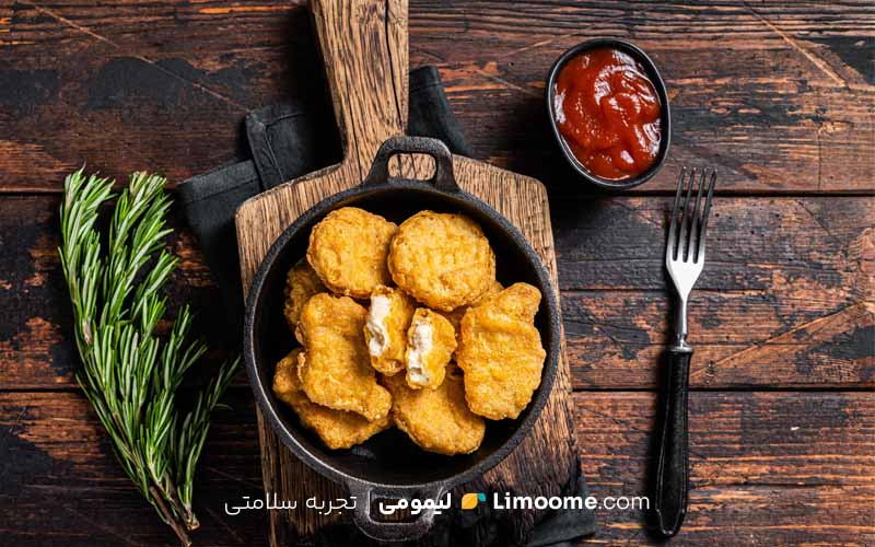 طرز تهیه ناگت مرغ