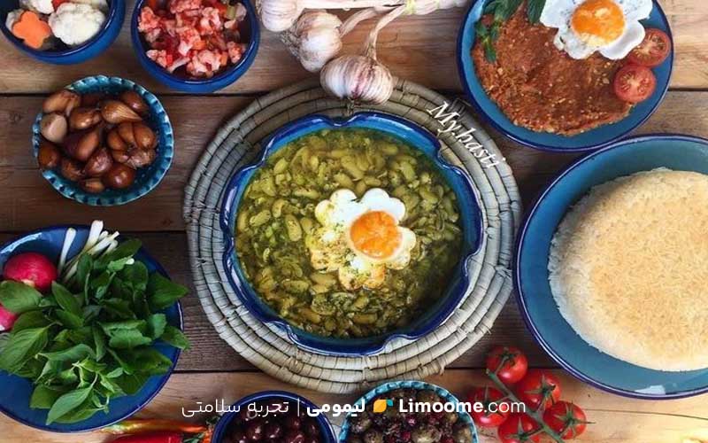 طرز تهیه باقلا قانق