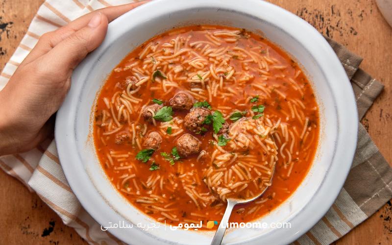 طرز تهیه سوپ ورمیشل