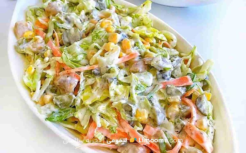 طرز تهیه سالاد مرغ