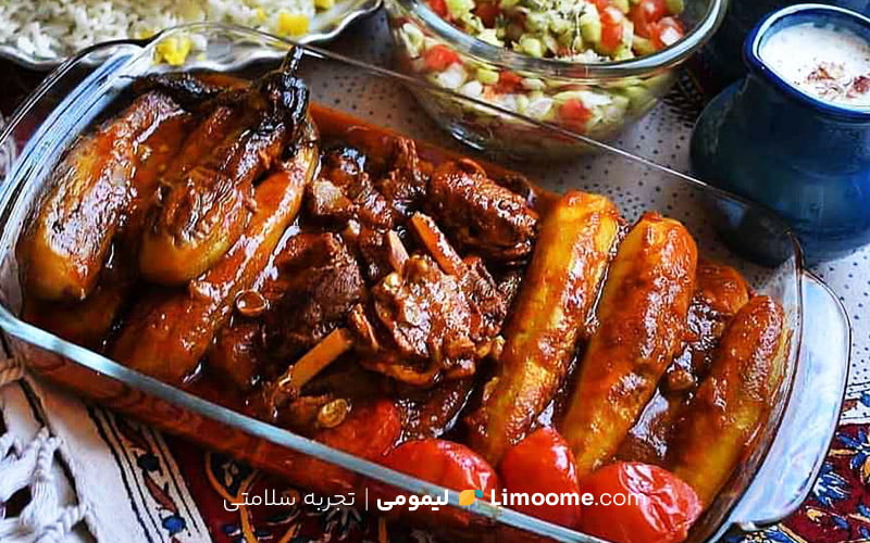 طرز تهیه خورش بادمجان 